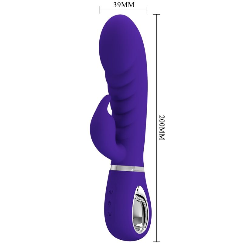 PRETTY LOVE - PRESCOTT VIBRADOR PUNTO G MULTIFUNCIÓN LILA PRETTY LOVE FLIRTATION