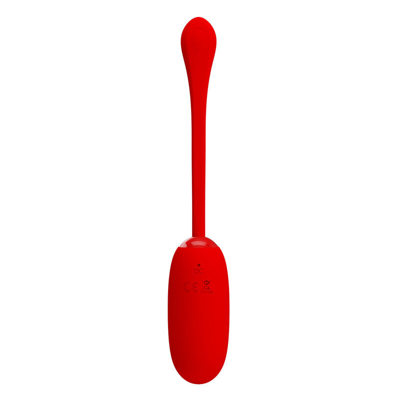 PRETTY LOVE - JULIUS HUEVO VIBRADOR IMPERMEBLE & RECARGABLE ROJO PRETTY LOVE SMART