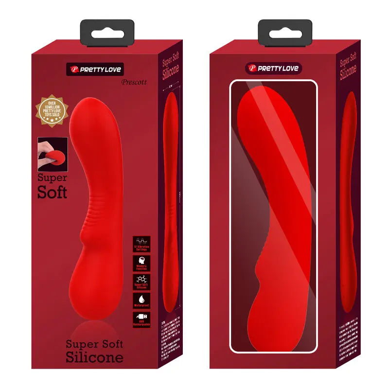 PRETTY LOVE - PRESCOTT VIBRADOR RECARGABLE ROJO PRETTY LOVE SMART