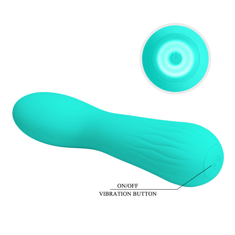 PRETTY LOVE - FAUN VIBRADOR RECARGABLE VERDE AGUA PRETTY LOVE SMART
