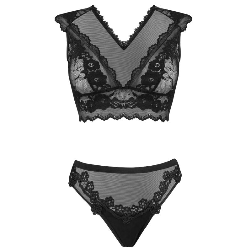 LIVCO CORSETTI FASHION - TIMOSAN LC 90631 SUJETADOR + PANTY NEGRO LIVCO CORSETTI SETS
