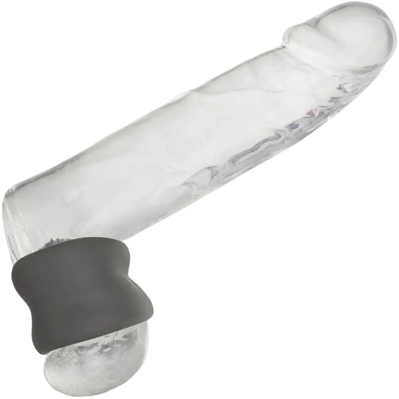 CALEXOTICS - ALPHA ANILLO EXTENSIÓN ESCROTO DOBLE NEGRO CALEXOTICS