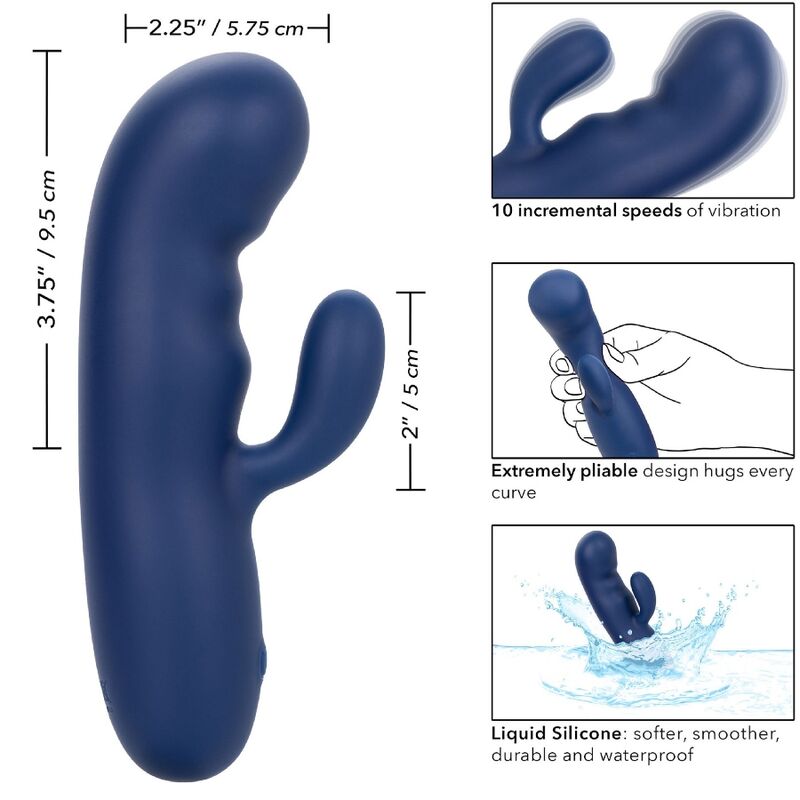 CALEXOTICS - CASHMERE SILK DUO AZUL CALEXOTICS