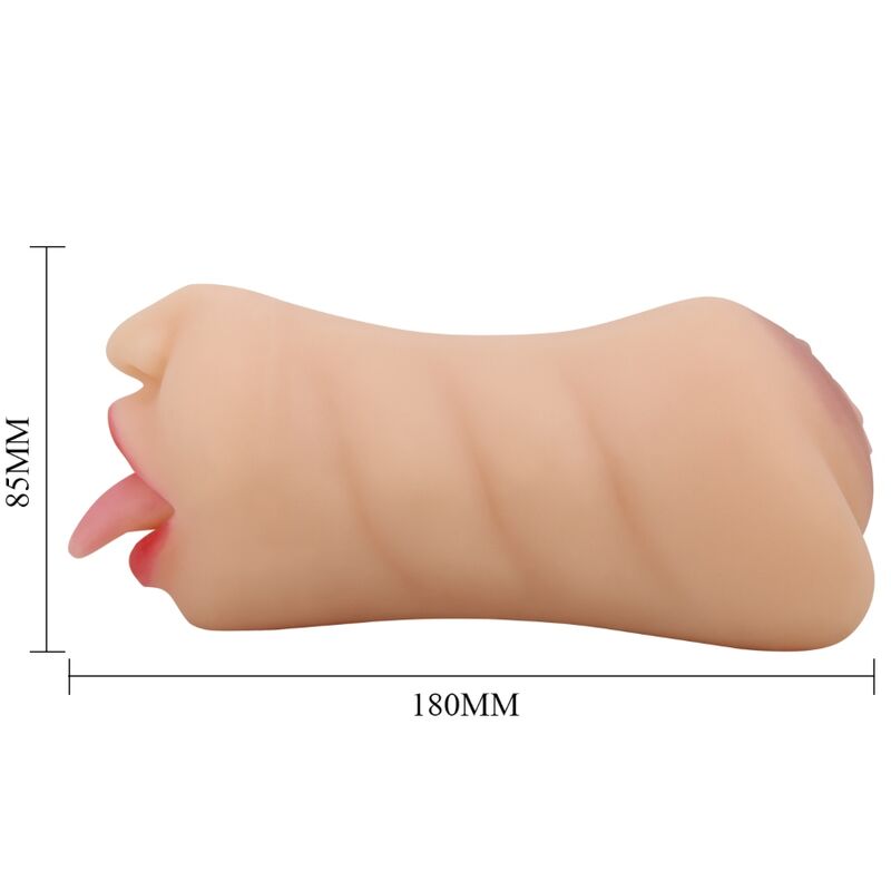 CRAZY BULL - SARAH MASTUBADOR EN FORMA DE VAGINA DOBLE ENTRADA CRAZY BULL
