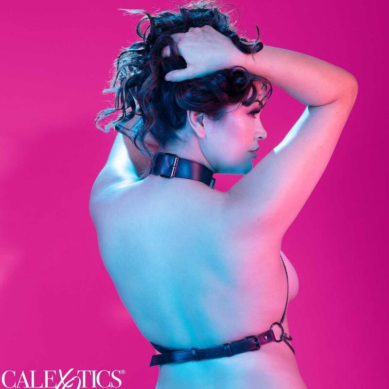 CALEXOTICS - EUPHORIA ARNÉS DE CUELLO DE CADENA TALLA GRANDE CALEXOTICS