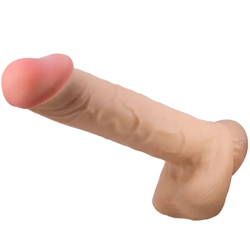 PRETTY LOVE - SLIDING SKIN SERIES DILDO REALÍSTICO CON VENTOSA PIEL DESLIZANTE 26 CM PRETTY LOVE HIGH GRADE