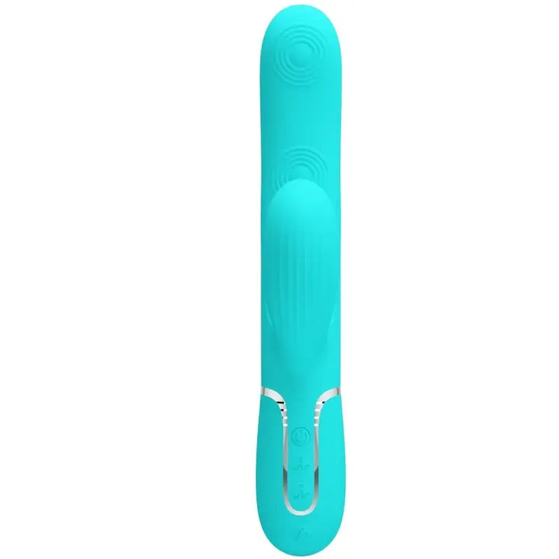 PRETTY LOVE - PERLITA VIBRADOR PUNTO G 3 EN 1 MULTIFUNCIÓN VERDE AGUA PRETTY LOVE FLIRTATION