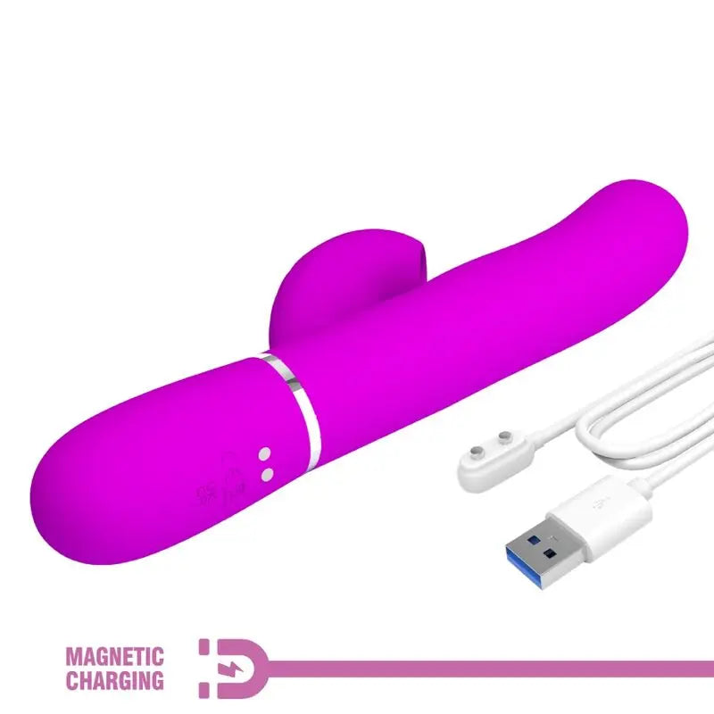 PRETTY LOVE - PERLITA VIBRADOR PUNTO G 3 EN 1 MULTIFUNCIÓN VIOETA PRETTY LOVE FLIRTATION