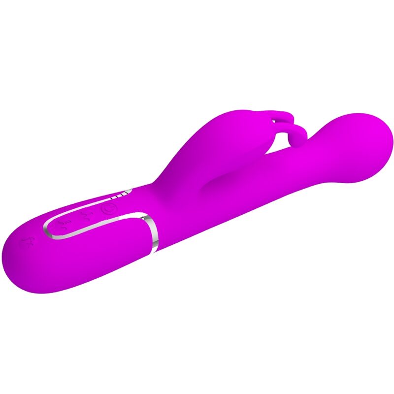 PRETTY LOVE - DEJON VIBRADOR RABBIT 3 EN 1 MULTIFUNCIÓN VIOLETA PRETTY LOVE FLIRTATION