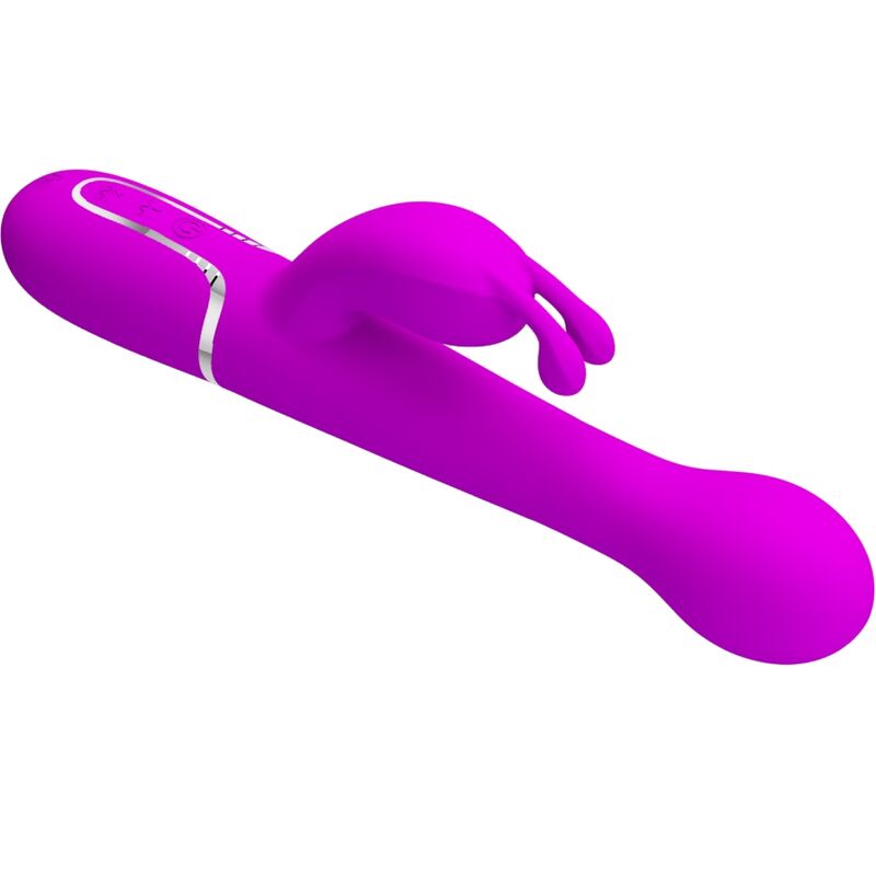 PRETTY LOVE - DEJON VIBRADOR RABBIT 3 EN 1 MULTIFUNCIÓN VIOLETA PRETTY LOVE FLIRTATION