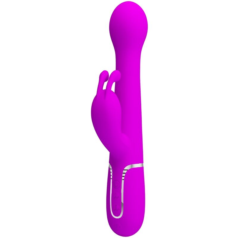 PRETTY LOVE - DEJON VIBRADOR RABBIT 3 EN 1 MULTIFUNCIÓN VIOLETA PRETTY LOVE FLIRTATION