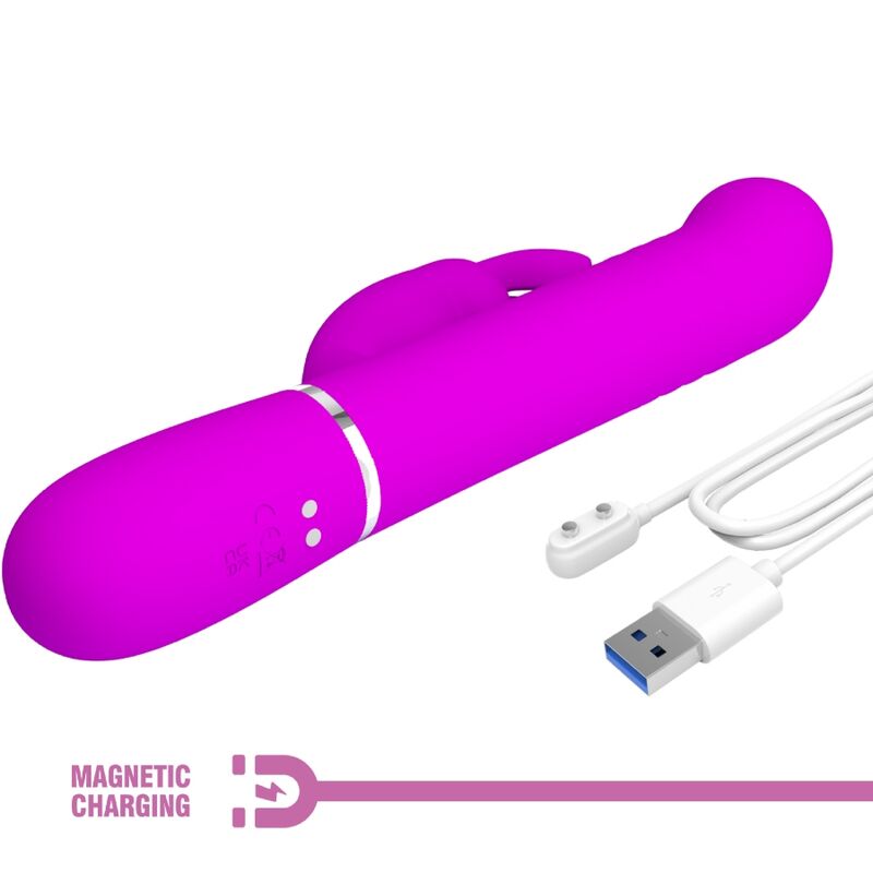 PRETTY LOVE - VIBRADOR COALE RABBIT PERLAS VIOLETA PRETTY LOVE FLIRTATION