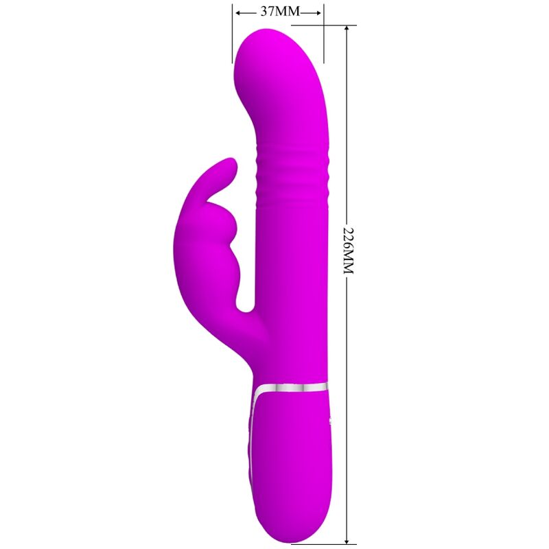 PRETTY LOVE - VIBRADOR COALE RABBIT PERLAS VIOLETA PRETTY LOVE FLIRTATION