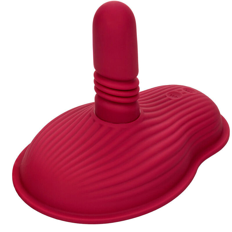 CALEXOTICS - RIDER MASAJEADOR DOBLE MOTOR CONTROL REMOTO ROJO CALEXOTICS
