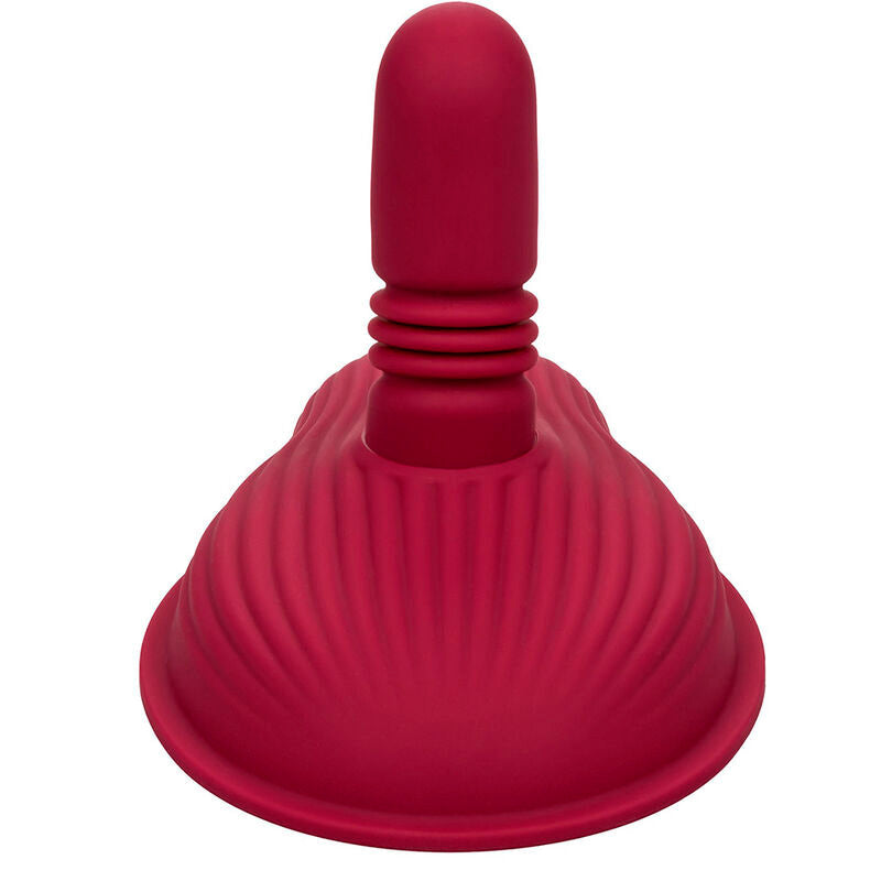 CALEXOTICS - RIDER MASAJEADOR DOBLE MOTOR CONTROL REMOTO ROJO CALEXOTICS