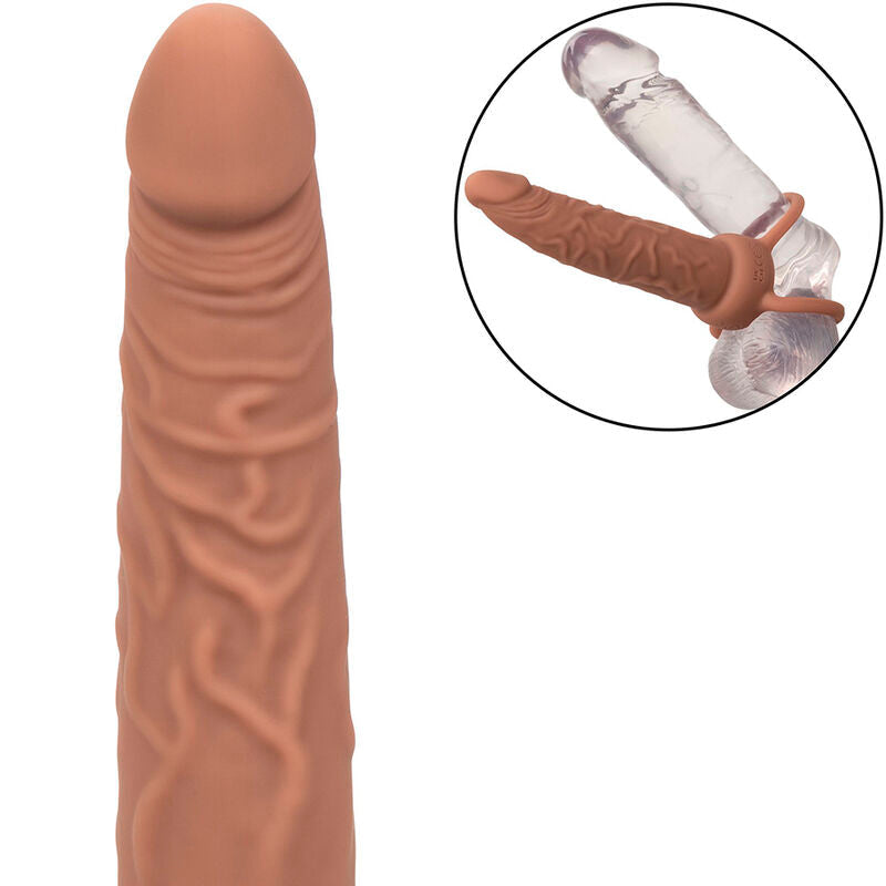 CALEXOTICS - PERFORMANCE MAXX DOBLE PENETRADOR RECARGABLE PIEL MORENO CALEXOTICS