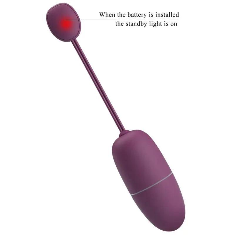 PRETTY LOVE - NYMPH HUEVO VIBRADOR CONTROLADO POR APP LILA PRETTY LOVE BOTTOM