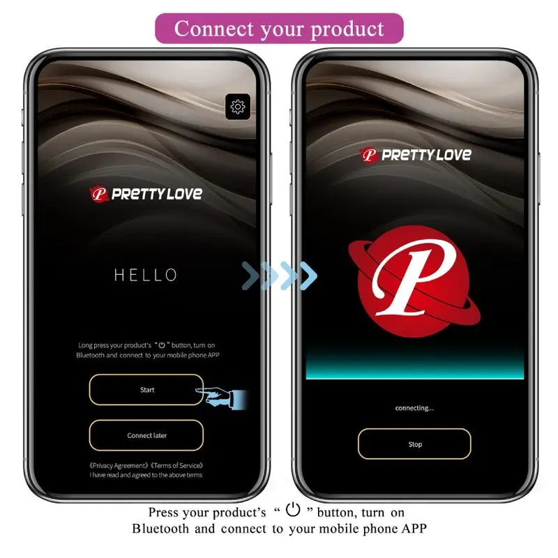 PRETTY LOVE - BAIRD G-SPOT 12 VIBRACIONES RECARGABLE LILA APP PRETTY LOVE FLIRTATION