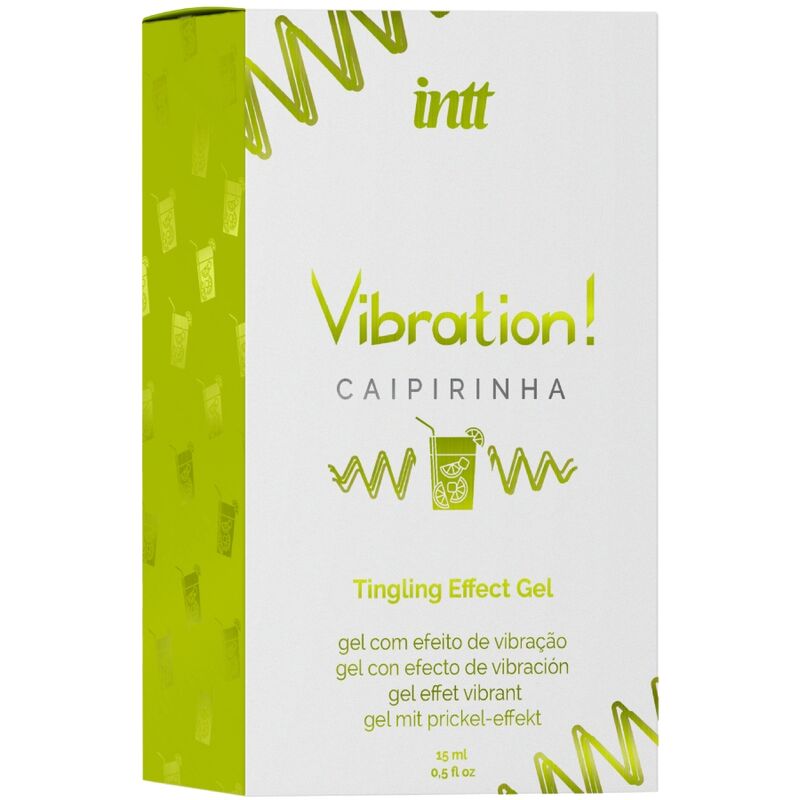 INTT - POTENTE ESTIMULANTE ÍNTIMO GEL VIBRADOR LIQUIDO CAIPIRINHA 15 ML INTT UNISEX AROUSAL GEL