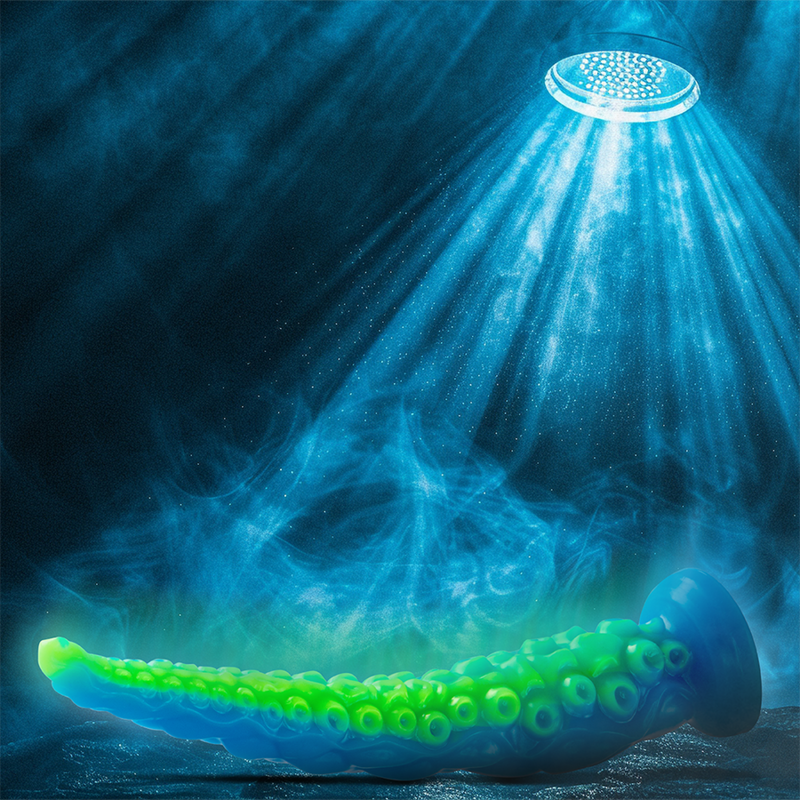 EPIC - SCYLLA DILDO TENTÁCULO FINO FLUORESCENTE TAMAÑO GRANDE EPIC