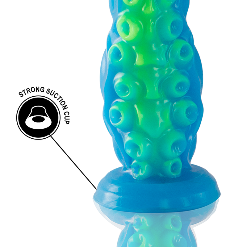 EPIC - SCYLLA DILDO TENTÁCULO FINO FLUORESCENTE TAMAÑO PEQUEÑO EPIC
