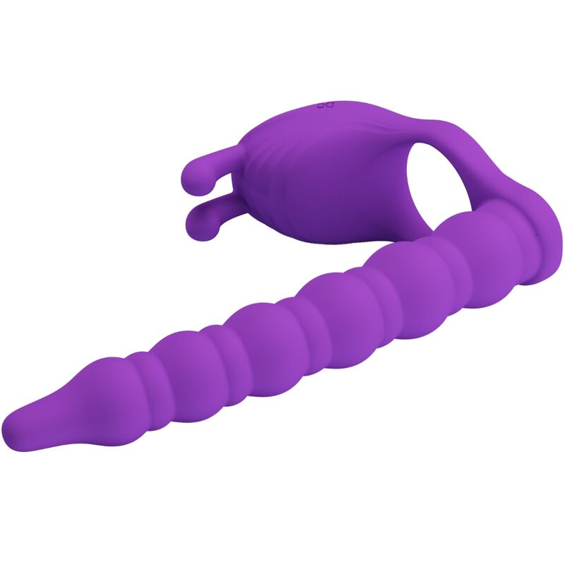 PRETTY LOVE - BLACKNEY ANILLO PENE CON PLUG VIBRADOR LILA PRETTY LOVE