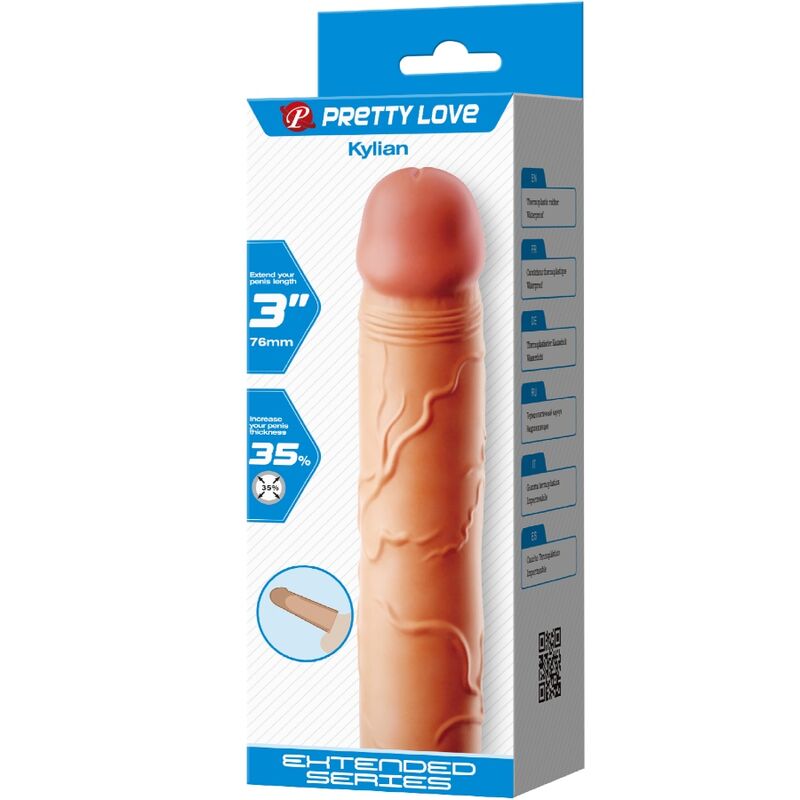 PRETTY LOVE - KYLIAN FUNDA DE PENE EXTENSORA NATURAL PRETTY LOVE MALE