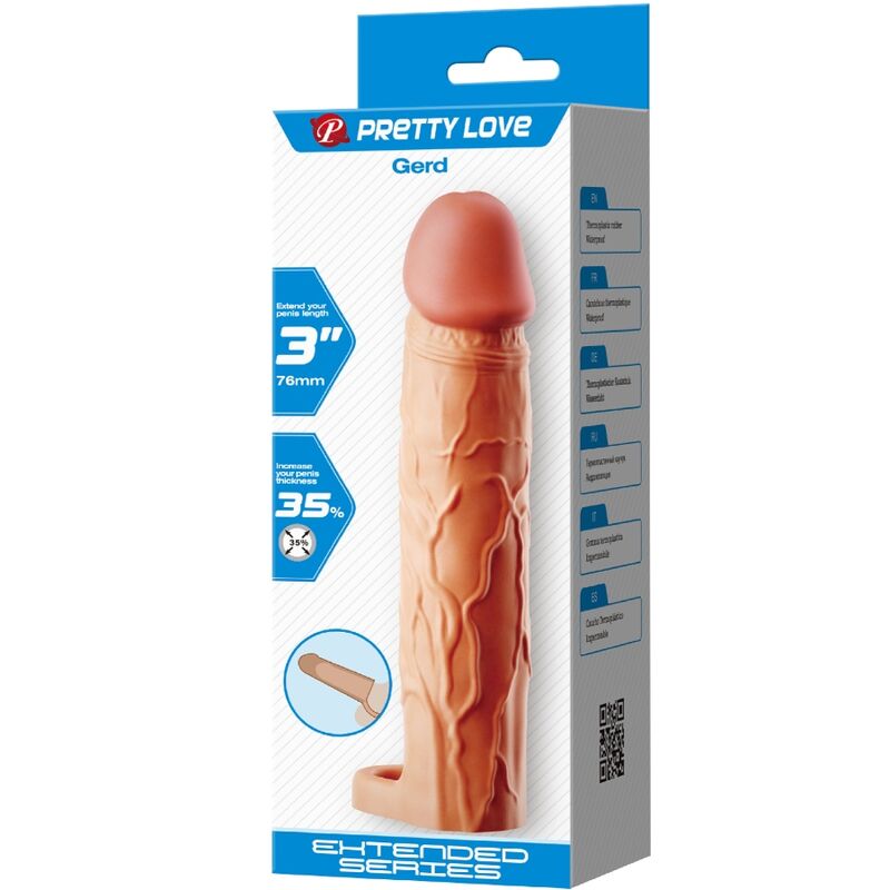 PRETTY LOVE - GERD FUNDA DE PENE EXTENSORA NATURAL PRETTY LOVE MALE