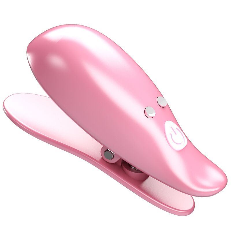 PRETTY LOVE - LEAF PINZAS VIBRATORIAS PARA PEZONES ROSA PRETTY LOVE FLIRTATION