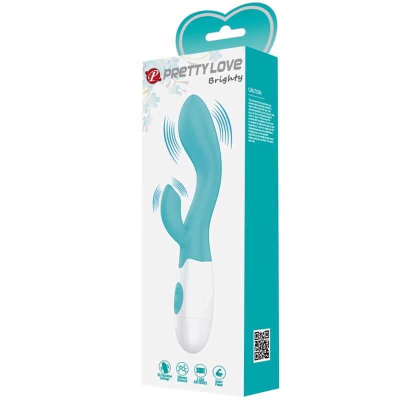 PRETTY LOVE - BRIGHTY VIBRADOR PUNTO G VERDE AGUA PRETTY LOVE FLIRTATION