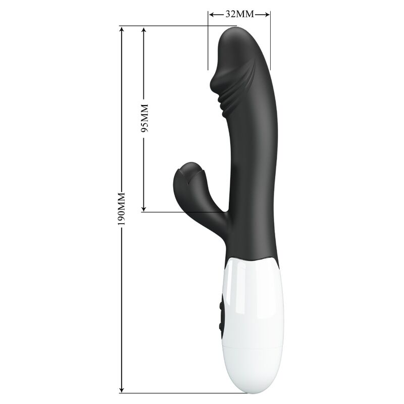 PRETTY LOVE - SNAPPY VIBRADOR PUNTO G NEGRO PRETTY LOVE FLIRTATION