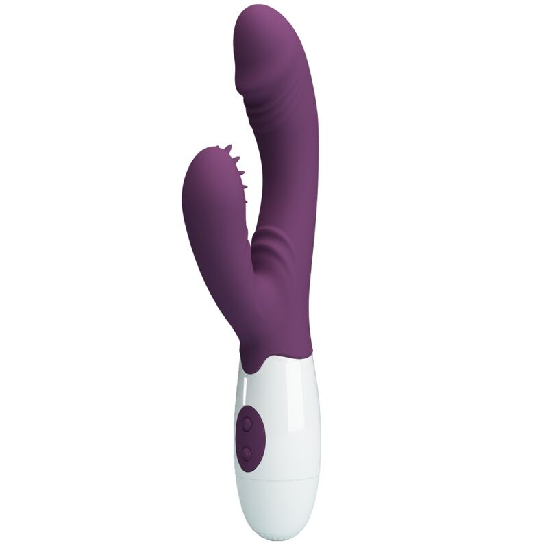 PRETTY LOVE - ANDRE VIBRADOR RABBIT & ESTIMULADOR PUNTO G MORADO PRETTY LOVE FLIRTATION