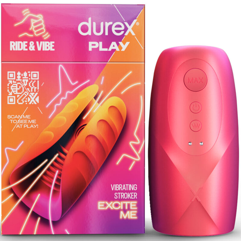 DUREX - TOY MASTURBADOR VIBRADOR RIDE & VIBE DUREX TOYS