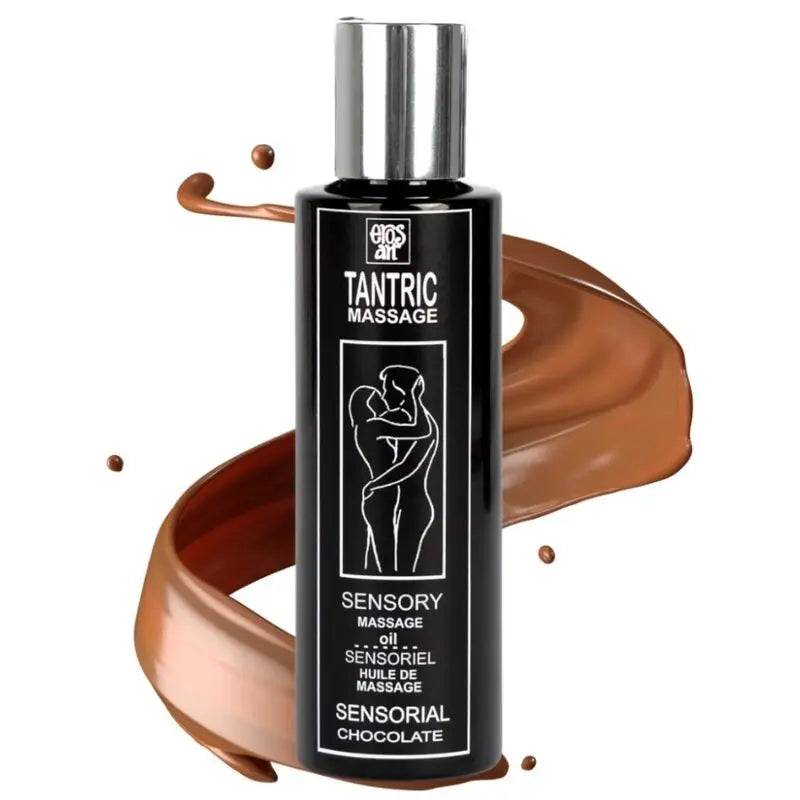 EROS-ART - ACEITE MASAJE TANTRICO NATURAL Y AFRODISÍACO CHOCOLATE 100 ML EROS-ART