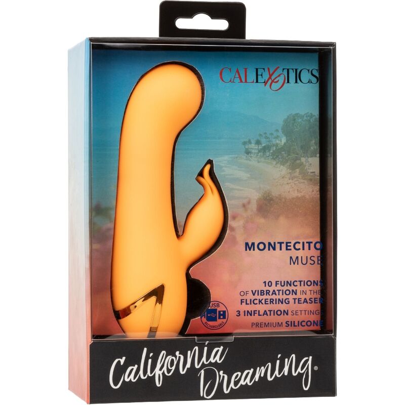 CALEXOTICS - MONTECITO MUSE VIBRADOR RABBIT NARANJA BY CALIFORNIA DREAMING CALEXOTICS