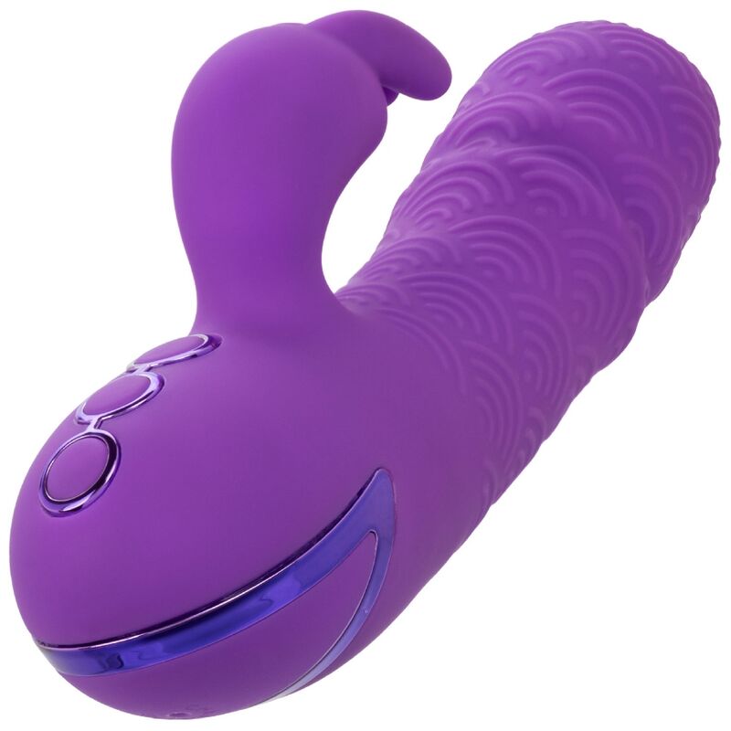 CALEXOTICS - MANHATTAN BEACH MARVEL VIBRADOR RABBIT MORADO BY CALIFORNIA DREAMING CALEXOTICS