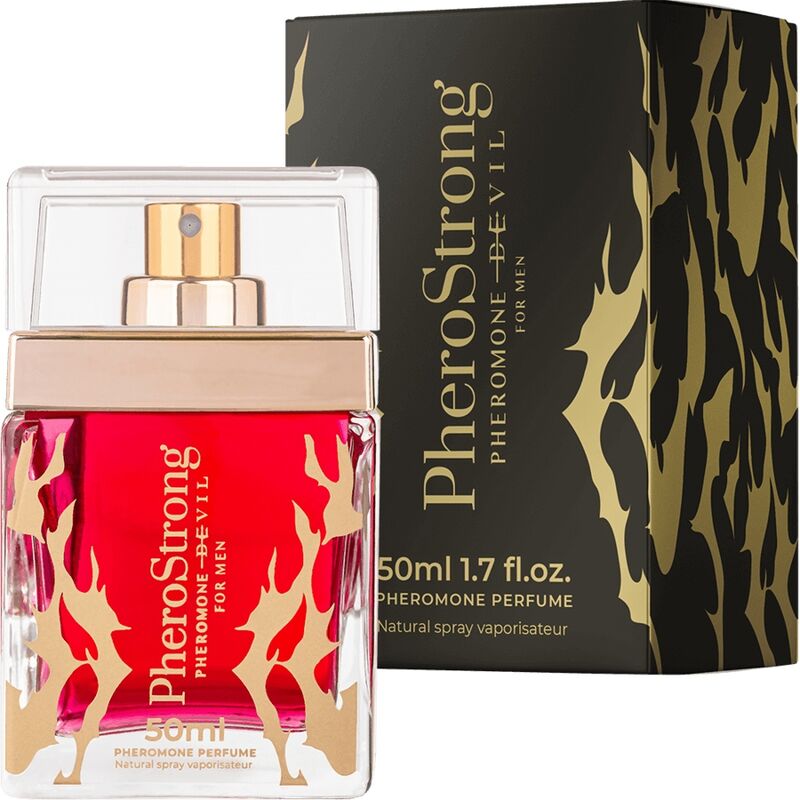 PHEROSTRONG - PERFUME CON FEROMONAS DEVIL PARA HOMBRE 50 ML PHEROSTRONG