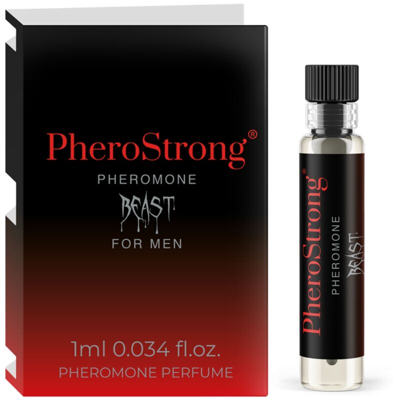 PHEROSTRONG - PERFUME CON FEROMONAS BEAST PARA HOMBRE 1 ML PHEROSTRONG