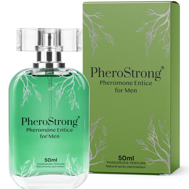 PHEROSTRONG - PERFUME CON FEROMONAS ENTICE PARA HOMBRE 50 ML PHEROSTRONG