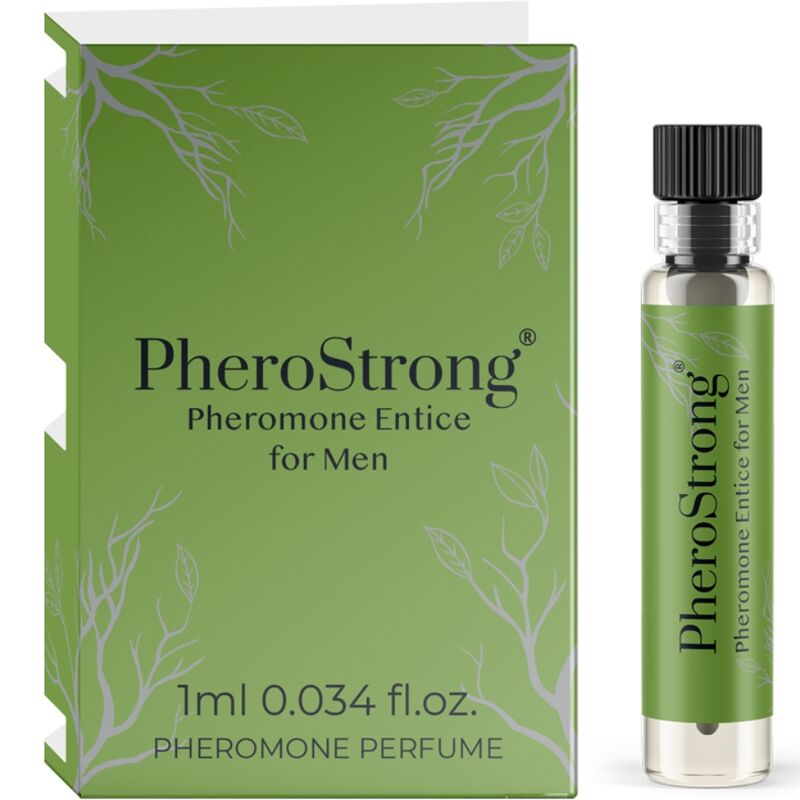 PHEROSTRONG - PERFUME CON FEROMONAS ENTICE PARA HOMBRE 1 ML PHEROSTRONG