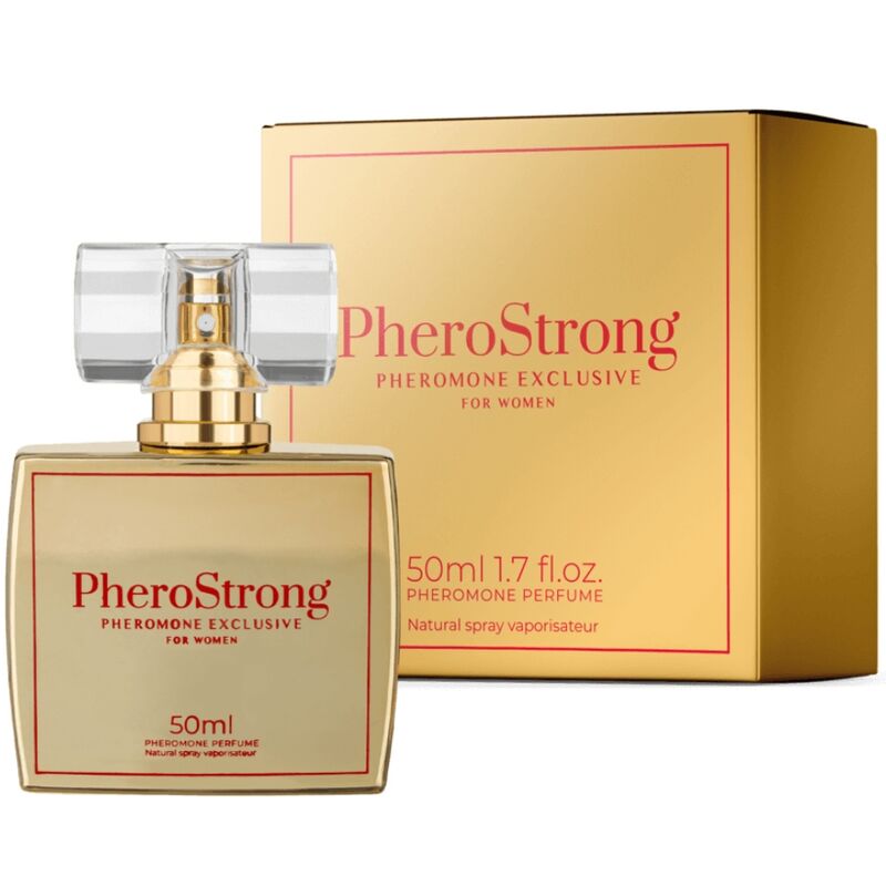 PHEROSTRONG - PERFUME CON FEROMONAS EXCLUSIVE PARA MUJER 50 ML PHEROSTRONG