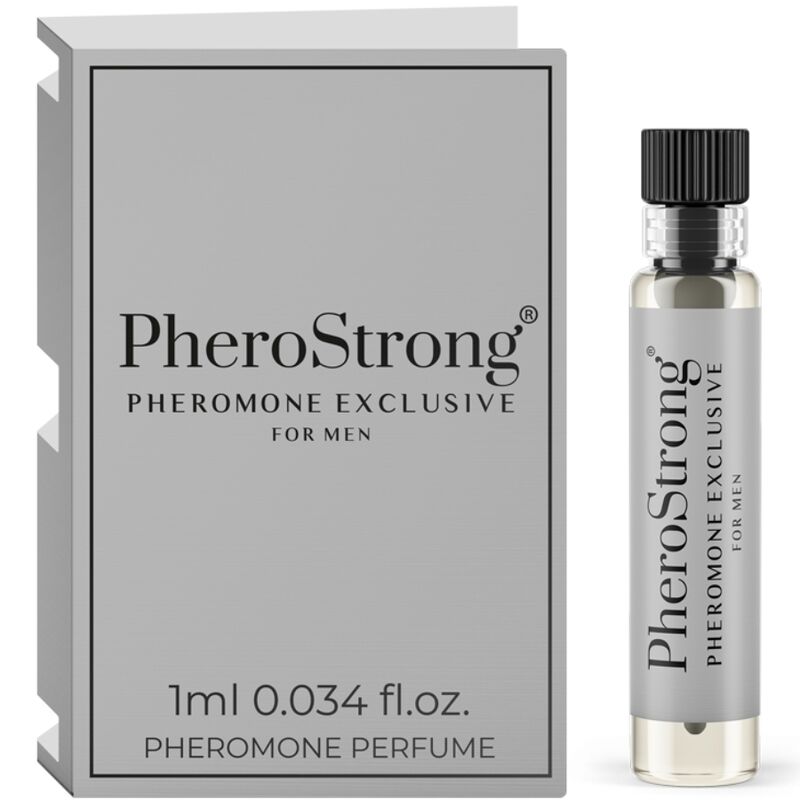PHEROSTRONG - PERFUME CON FEROMONAS EXCLUSIVE PARA HOMBRE 1 ML PHEROSTRONG