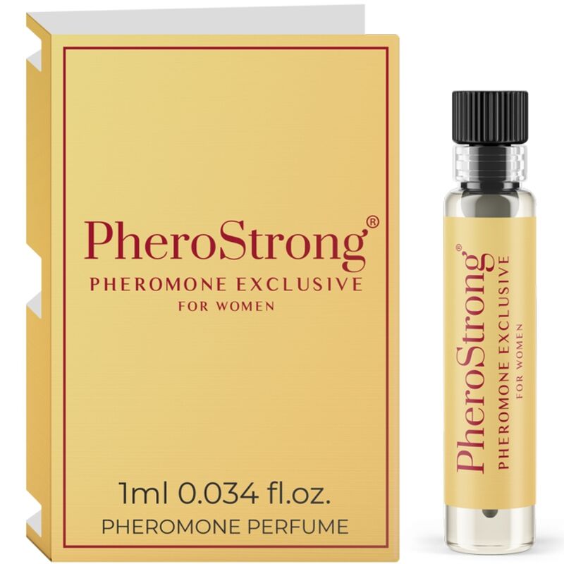 PHEROSTRONG - PERFUME CON FEROMONAS EXCLUSIVE PARA MUJER 1 ML PHEROSTRONG