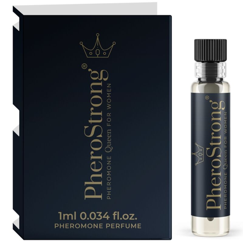 PHEROSTRONG - PERFUME CON FEROMONAS QUEEN PARA MUJER 1 ML PHEROSTRONG