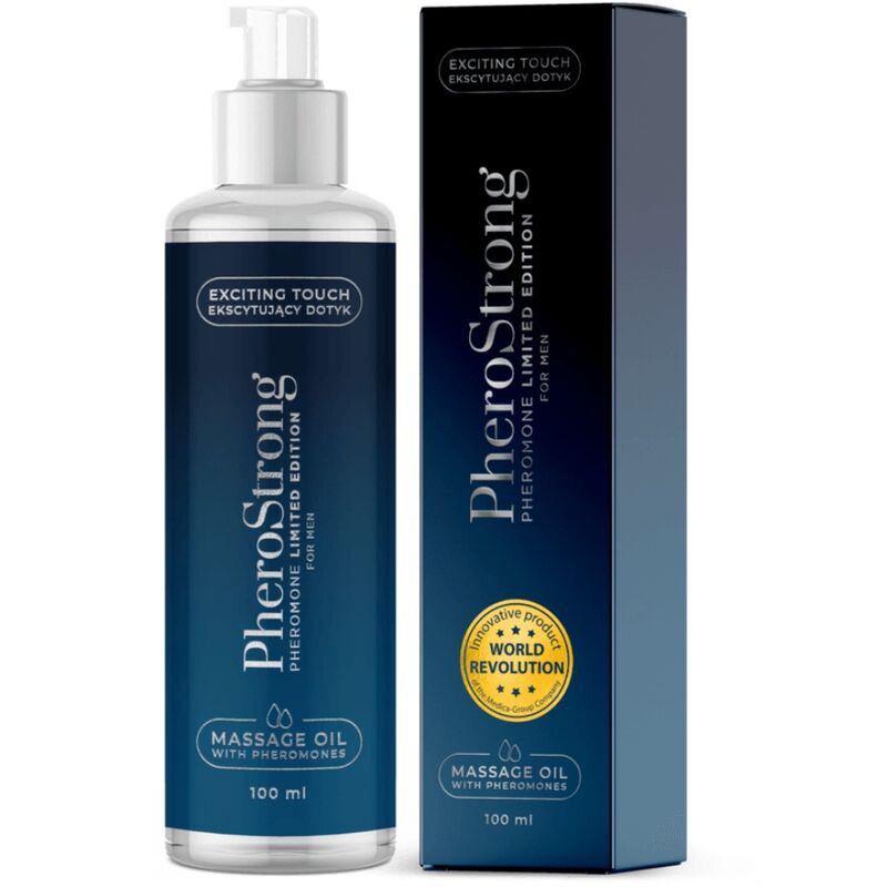 PHEROSTRONG - ACEITE DE MASAJE LIMITED EDITION PARA HOMBRE 100 ML PHEROSTRONG