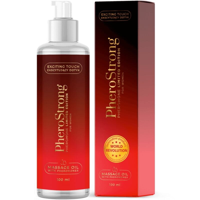 PHEROSTRONG - ACEITE DE MASAJE LIMITED EDITION PARA MUJER 100 ML PHEROSTRONG