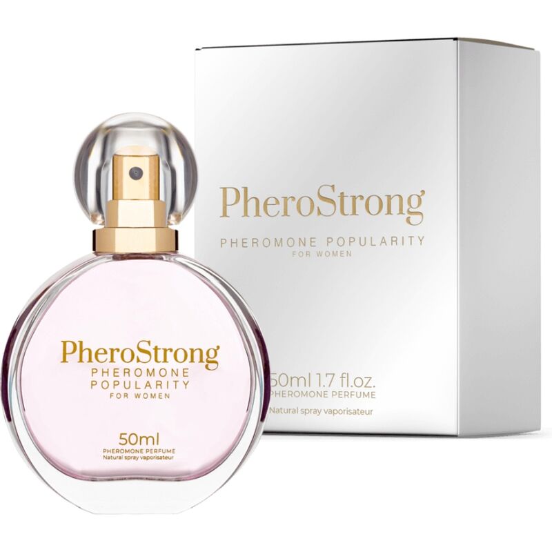 PHEROSTRONG - PERFUME CON FEROMONAS POPULARITY PARA MUJER 50 ML PHEROSTRONG