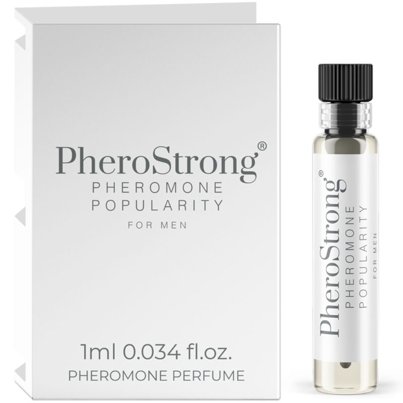 PHEROSTRONG - PERFUME CON FEROMONAS POPULARITY PARA HOMBRE 1 ML PHEROSTRONG