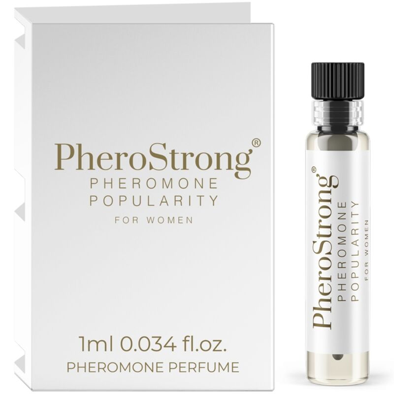 PHEROSTRONG - PERFUME CON FEROMONAS POPULARITY PARA MUJER 1 ML PHEROSTRONG
