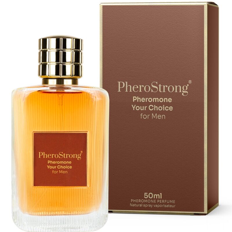 PHEROSTRONG - PERFUME CON FEROMONAS YOUR CHOICE PARA HOMBRE 50 ML PHEROSTRONG
